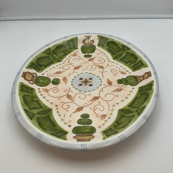 HedgeWood Decorative Large Platter Andrea by Sadek Suzanne Nicoll